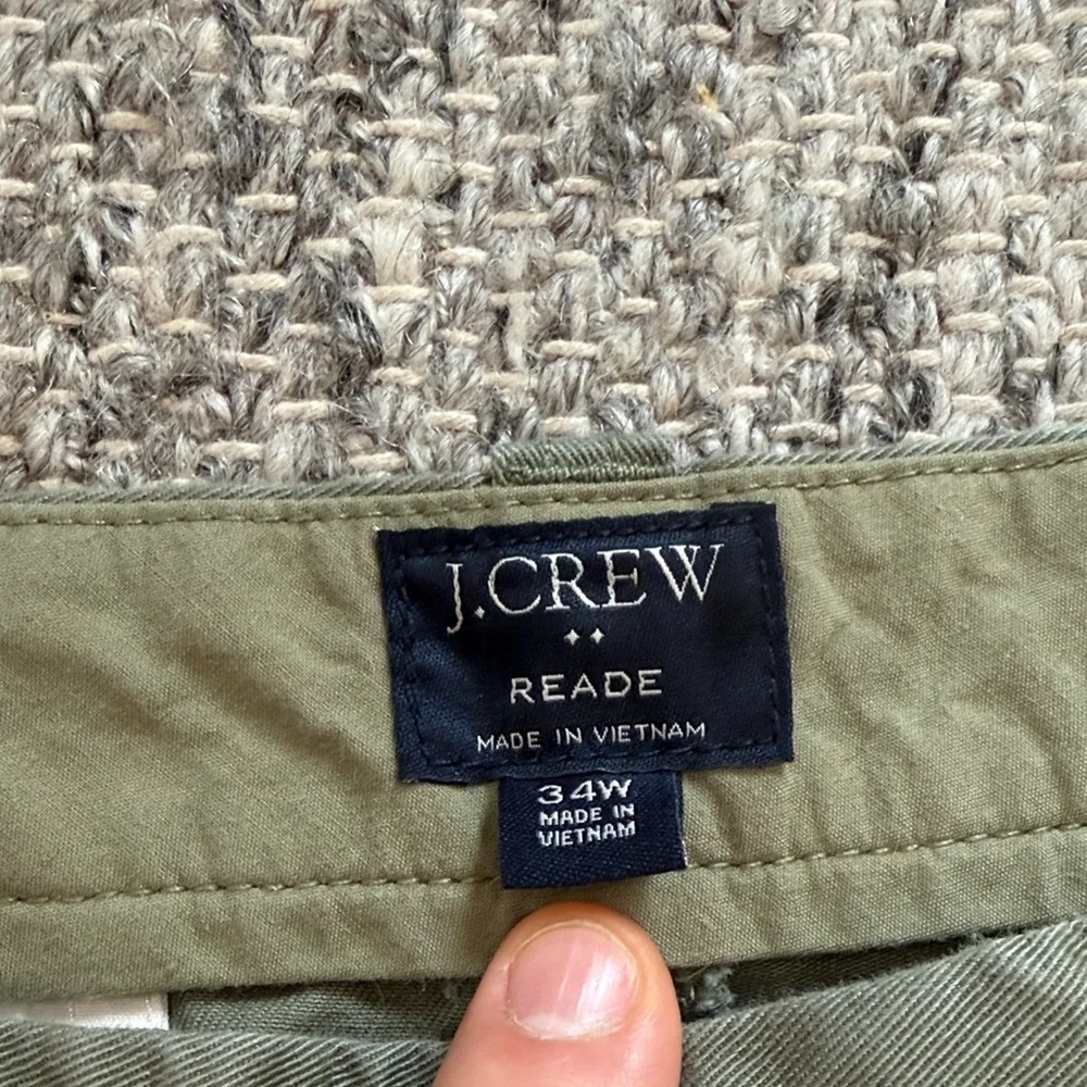 Jcrew Reade  Olive Green Casual Shorts